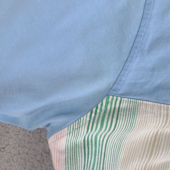 Vintage Def Jam University Polo Shirt Mens Large Blue Rap‎ Hip Hop Short Sleeve - Picture 8 of 16